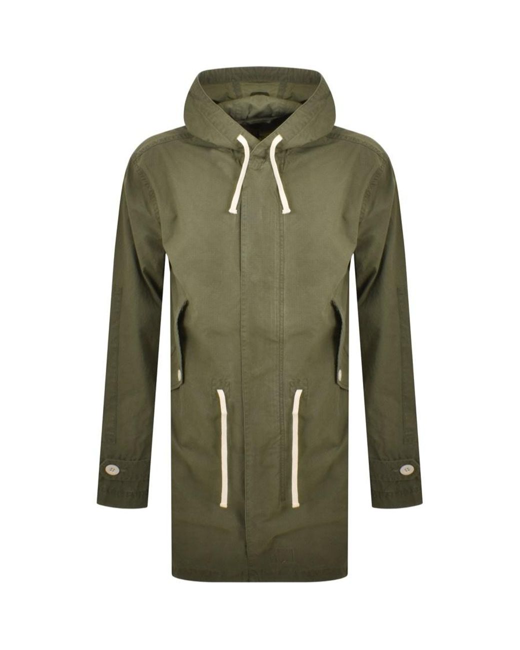 Pretty Green Pretty Creedence Parka Jacket in Green for Men Lyst UK