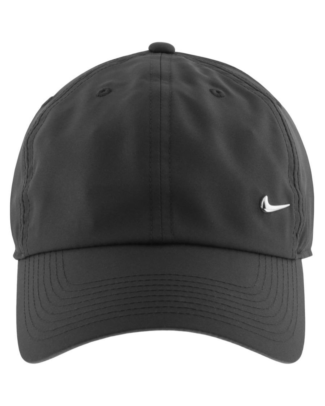 nike metal swoosh cap blue