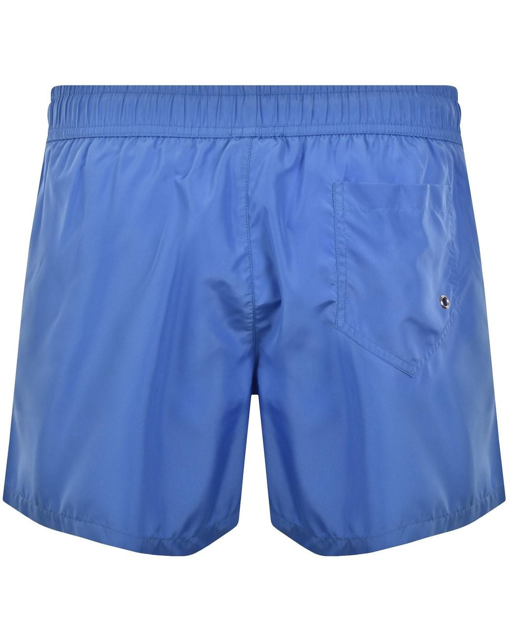 Moschino Blue Logo Swim Shorts for men