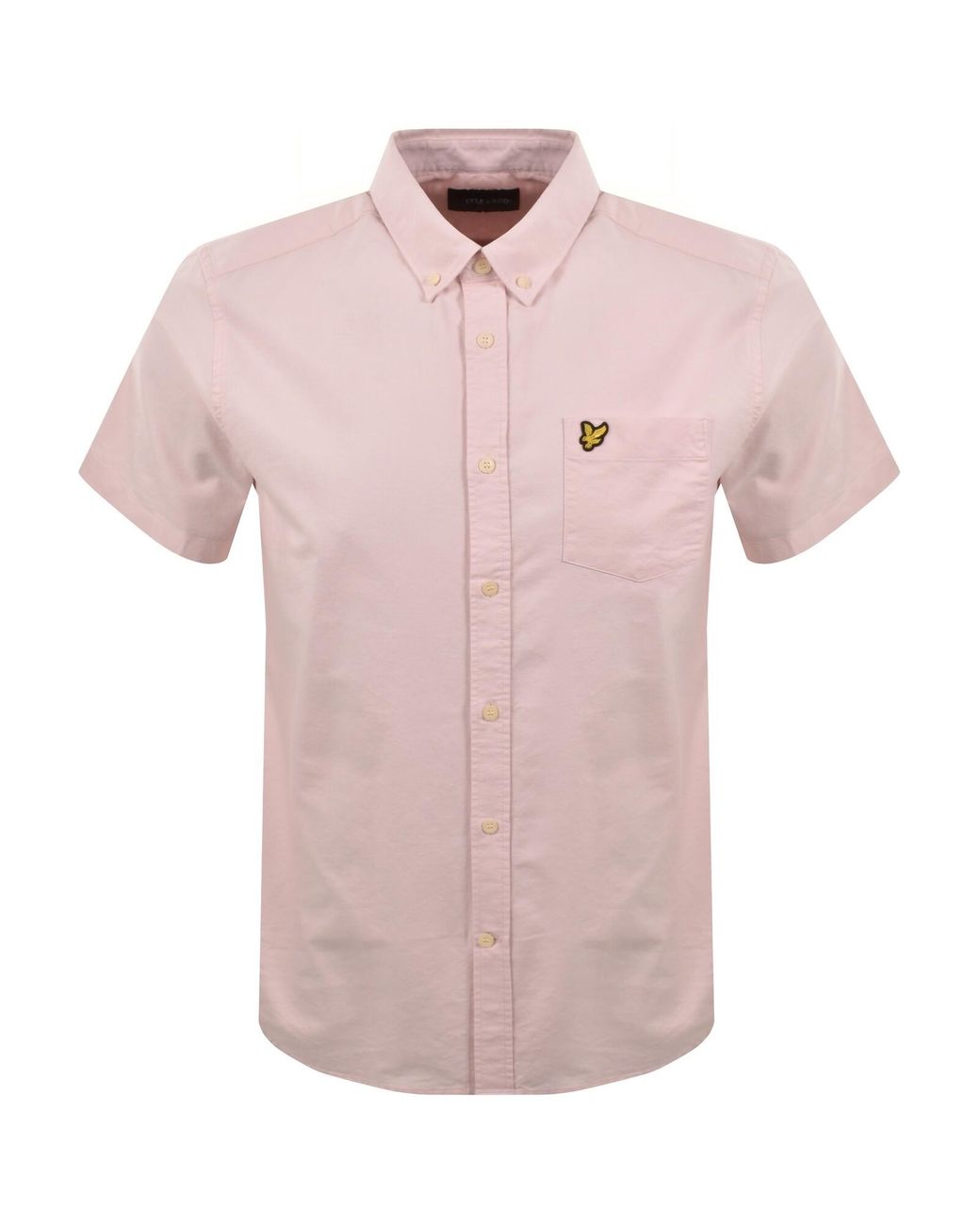 Lyle & Scott Pink Oxford Shirt for men