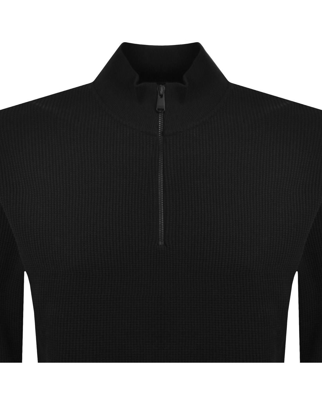 Barbour Black Curve Sweatshirt for men