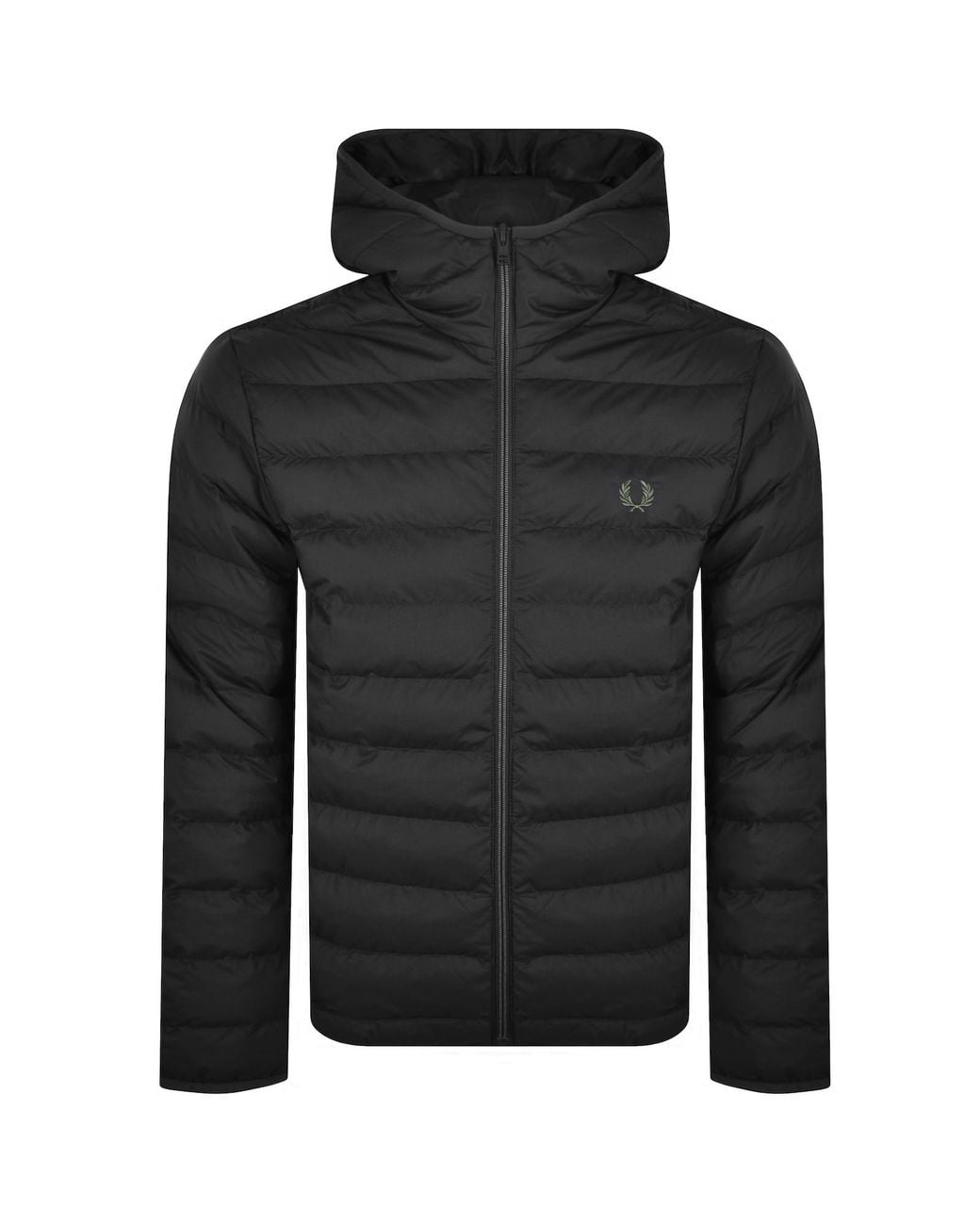 Fred Perry Black Insulated Jacket for men