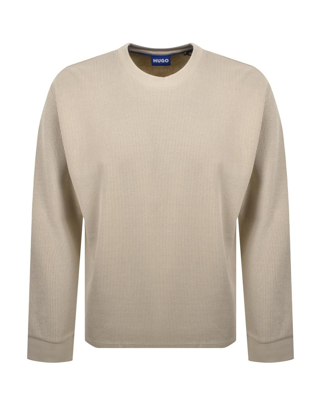 HUGO Brown Nuwolo Sweatshirt for men