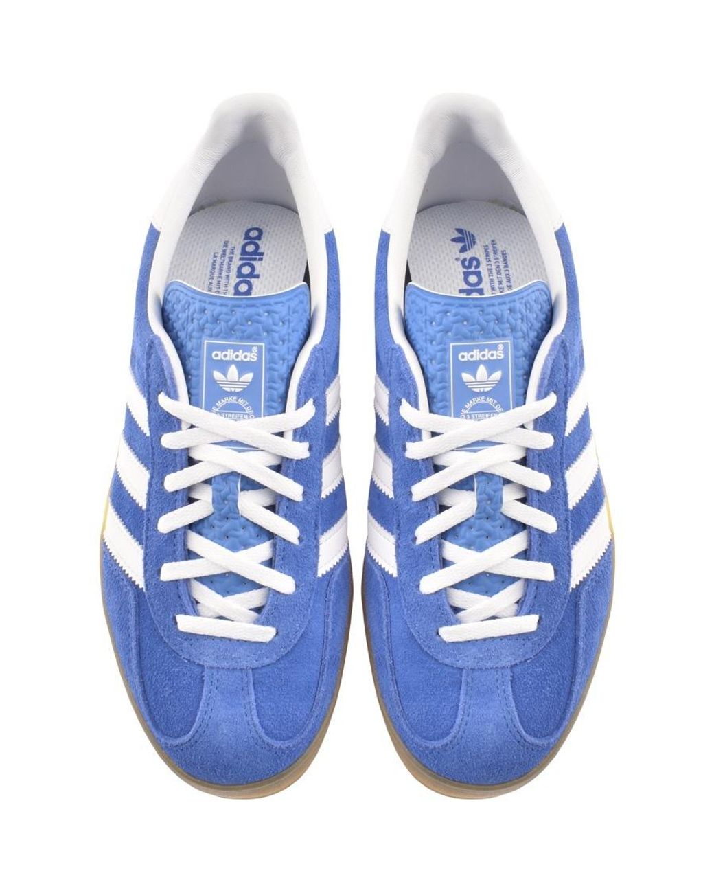 Verstenen Serena Higgins adidas Gazelle Trainers in Blue for Men | Lyst