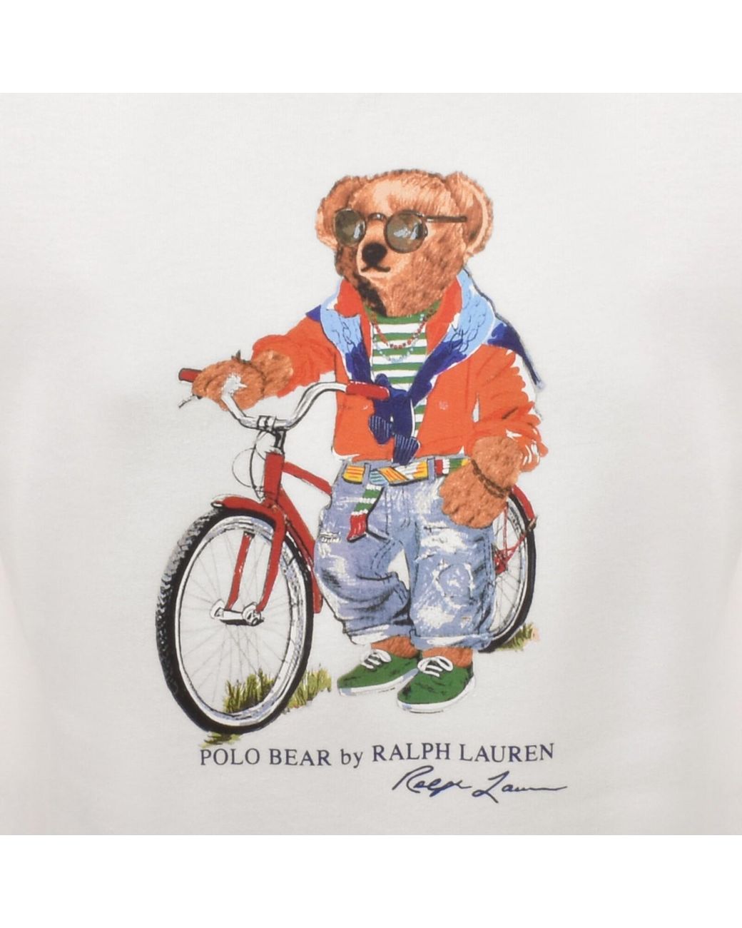 Ralph Lauren White Bear Sweatshirt for men