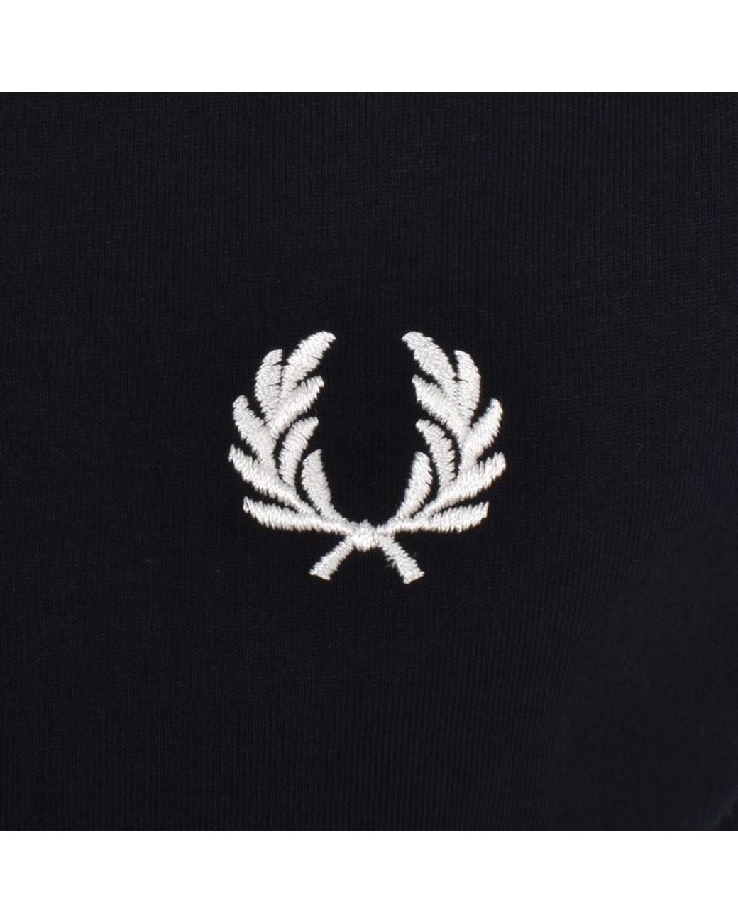 Fred Perry Black Crew Neck T Shirt for men