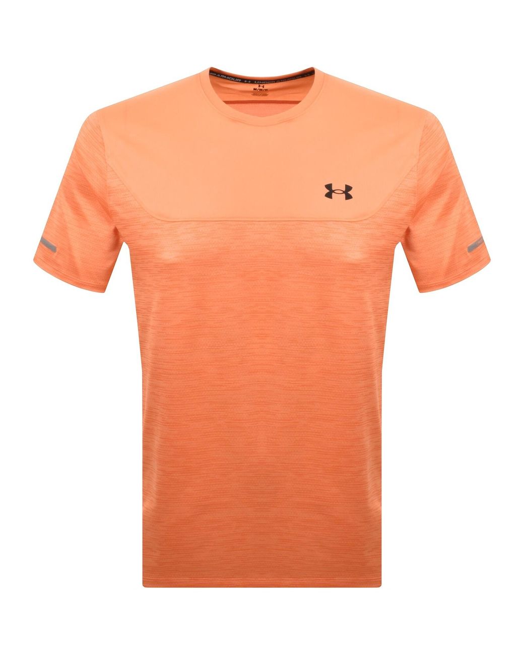 Under Armour Orange Tech Utility T Shirt for men