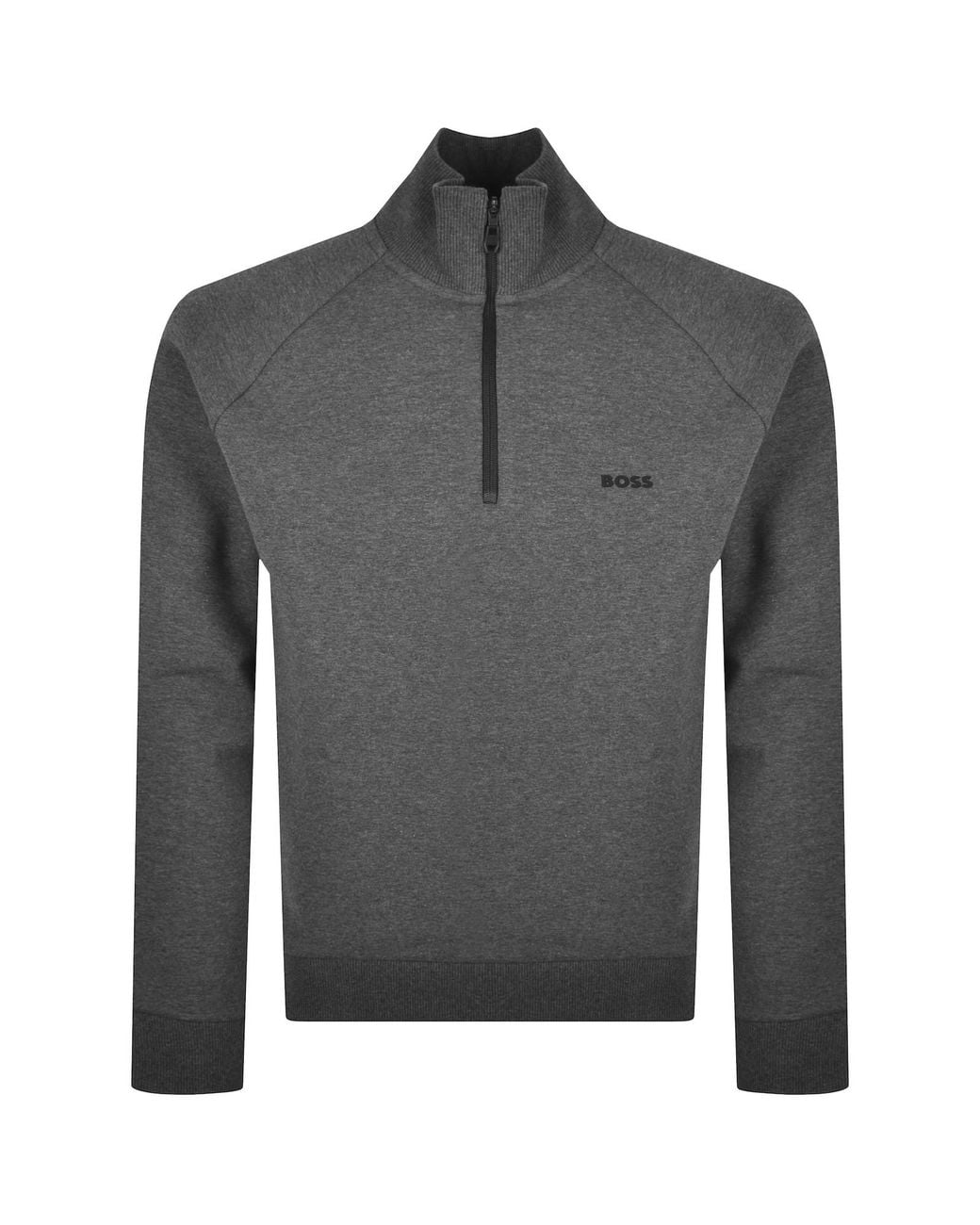 Boss Gray Boss Sweatshirt Charcoal for men
