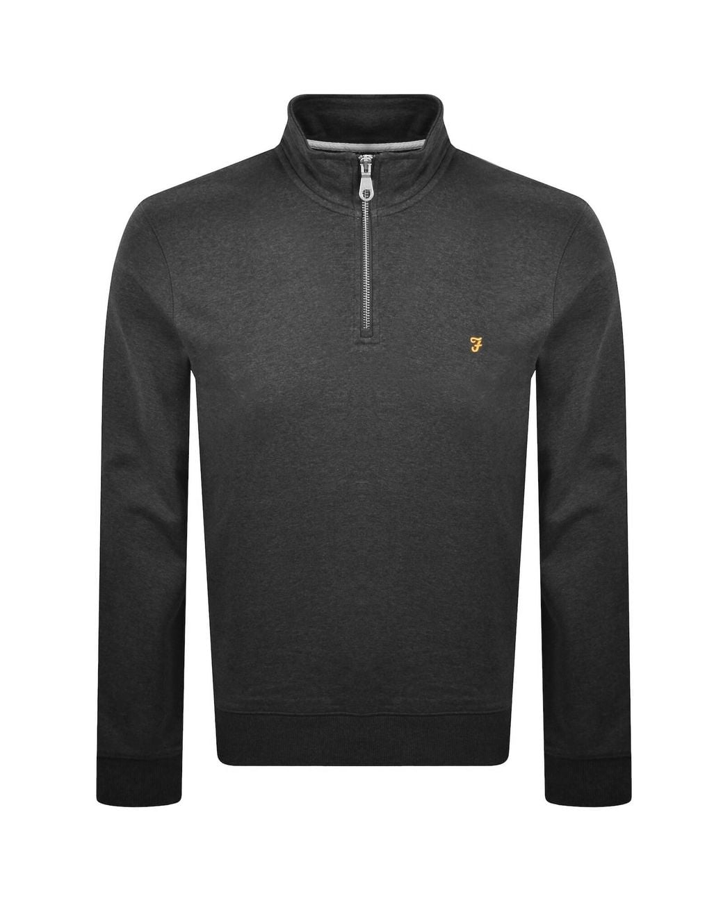 Farah Gray Farah Arnold Quarter Zip Sweatshirt for men