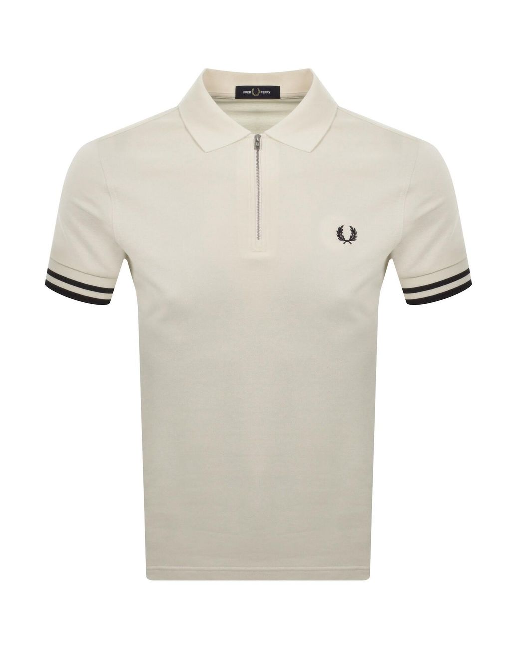 Fred Perry Natural Bold Tipped Polo T Shirt for men