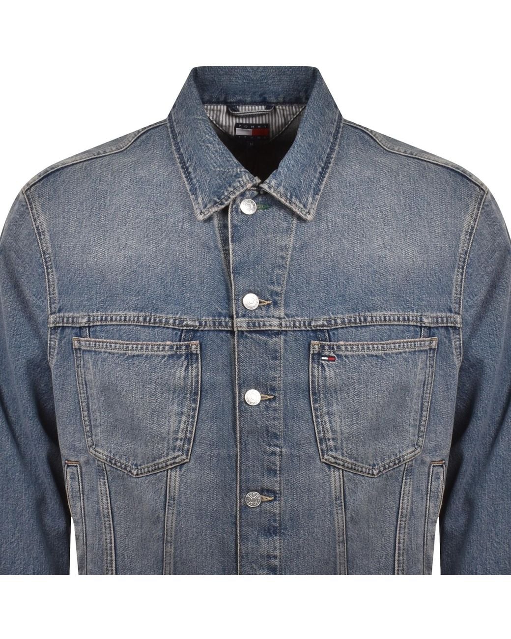 Tommy Hilfiger Blue Archive Trucker Denim Jacket for men