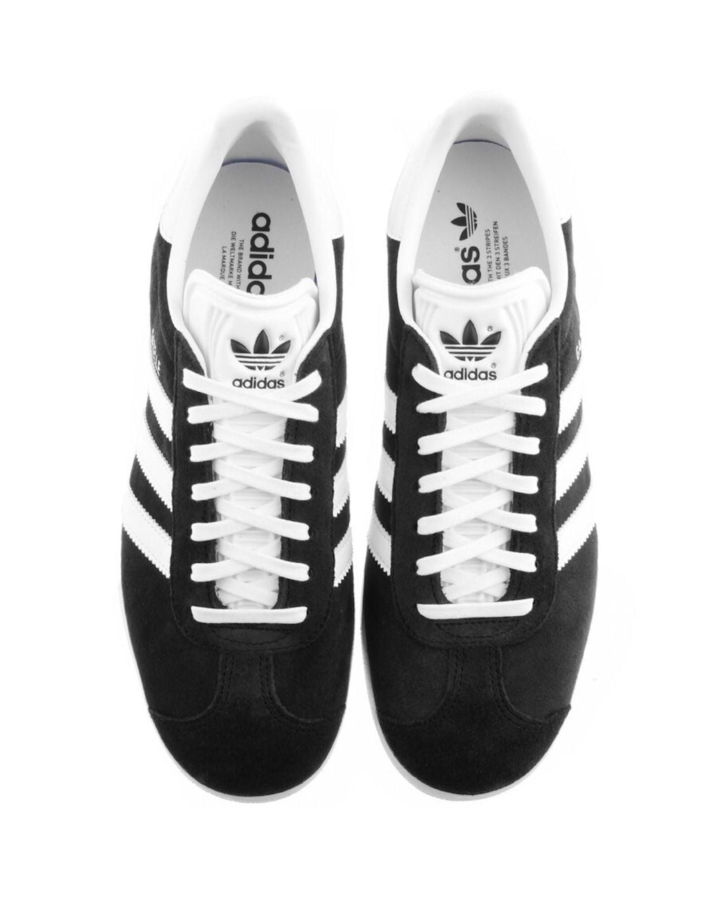 Adidas Originals Black Gazelle Trainers for men