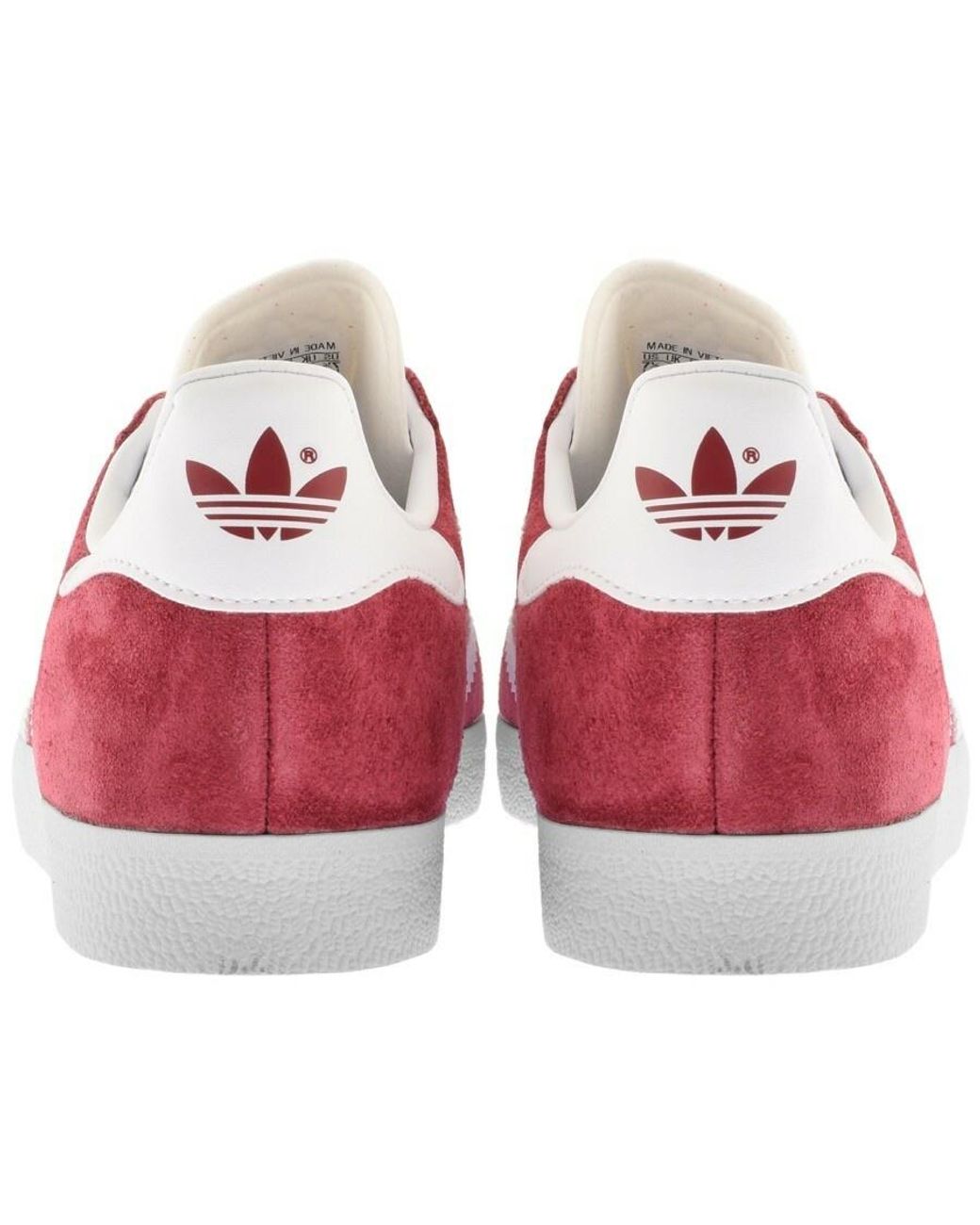 adidas Originals Gazelle Trainers in Red for Men | Lyst