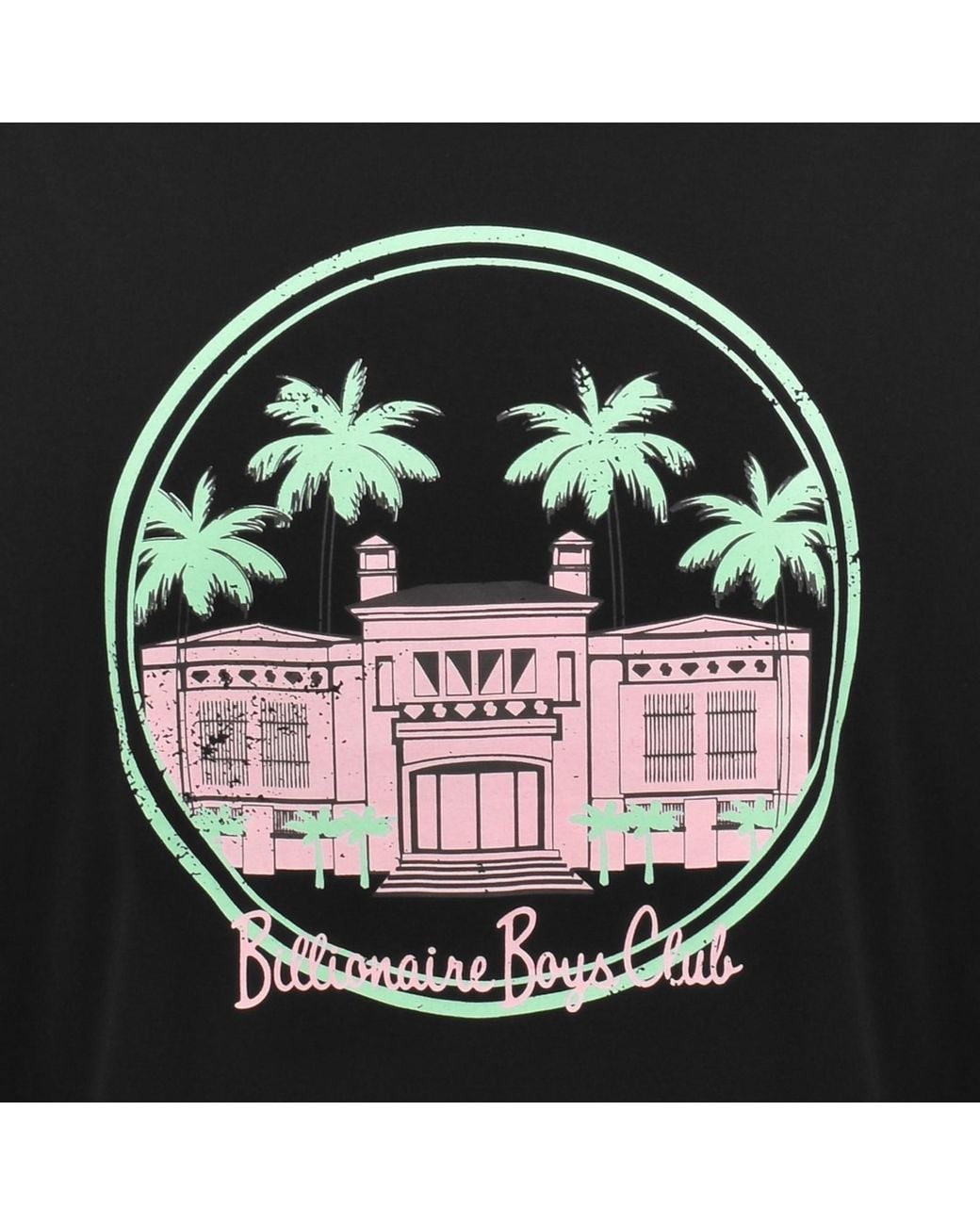 BBCICECREAM Black Hotel T Shirt for men