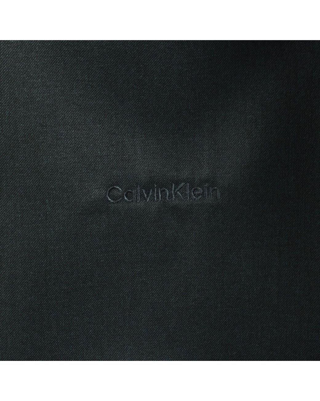 Calvin Klein Black Easy Fit Overshirt for men