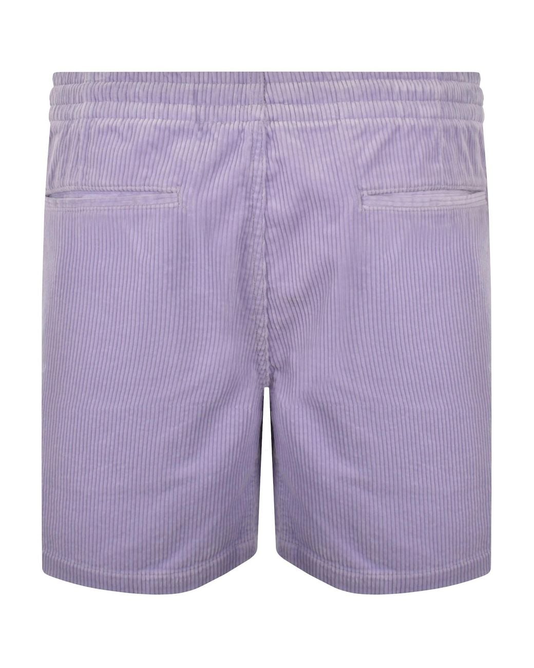 Ralph Lauren Purple Corduroy Shorts for men