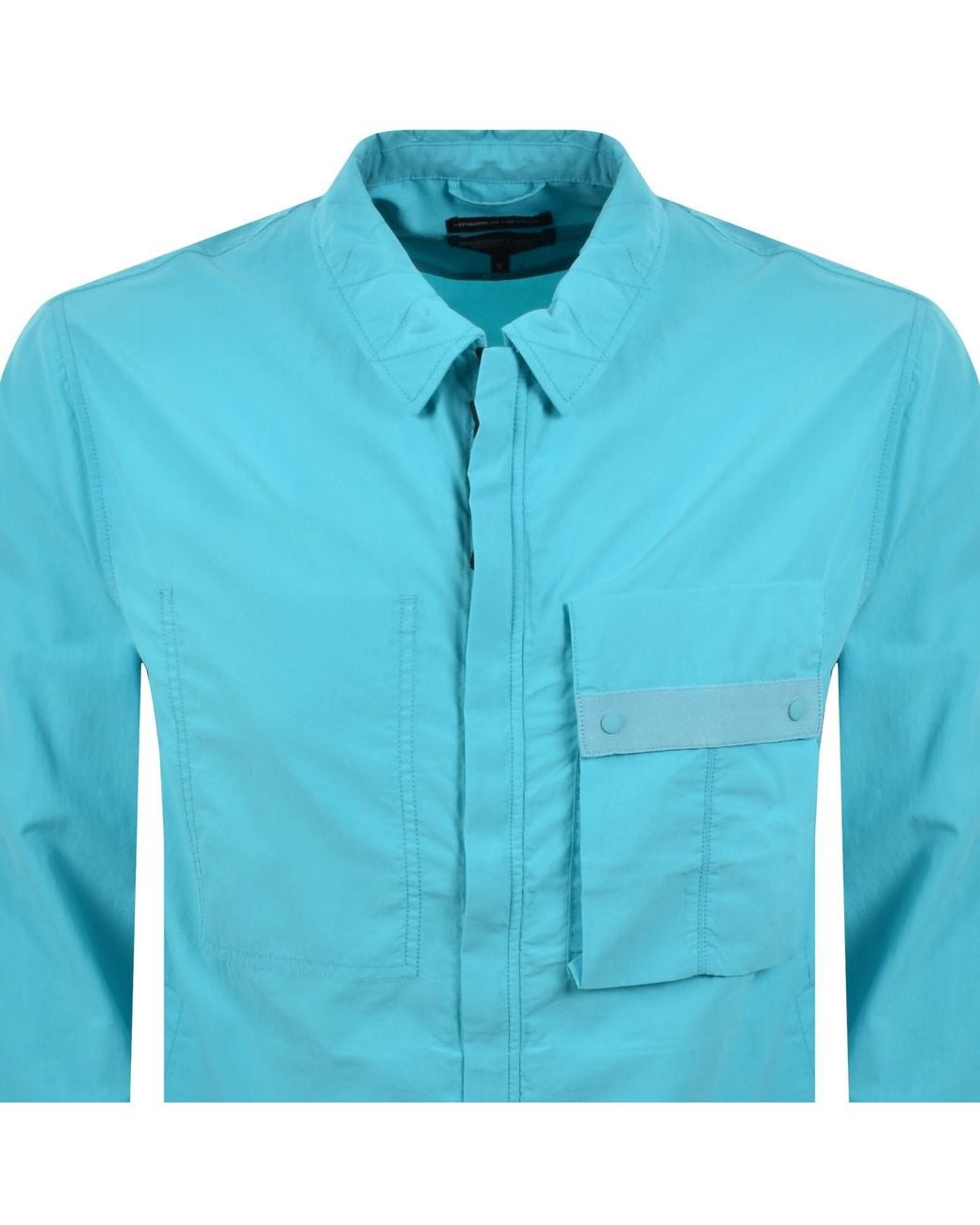 Marshall Artist Blue Woodvale Overshirt for men
