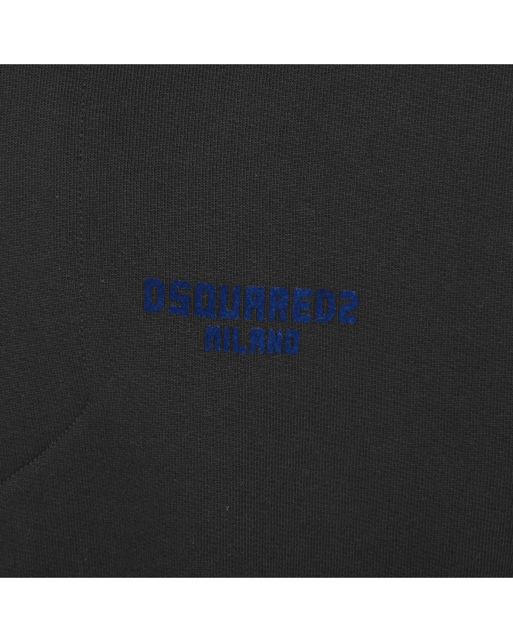 DSquared² Black Zipped Sweatshirt for men