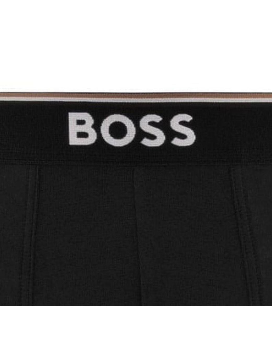 BOSS BUSINESS Black Boss Underwear 3 Pack Trunks for men