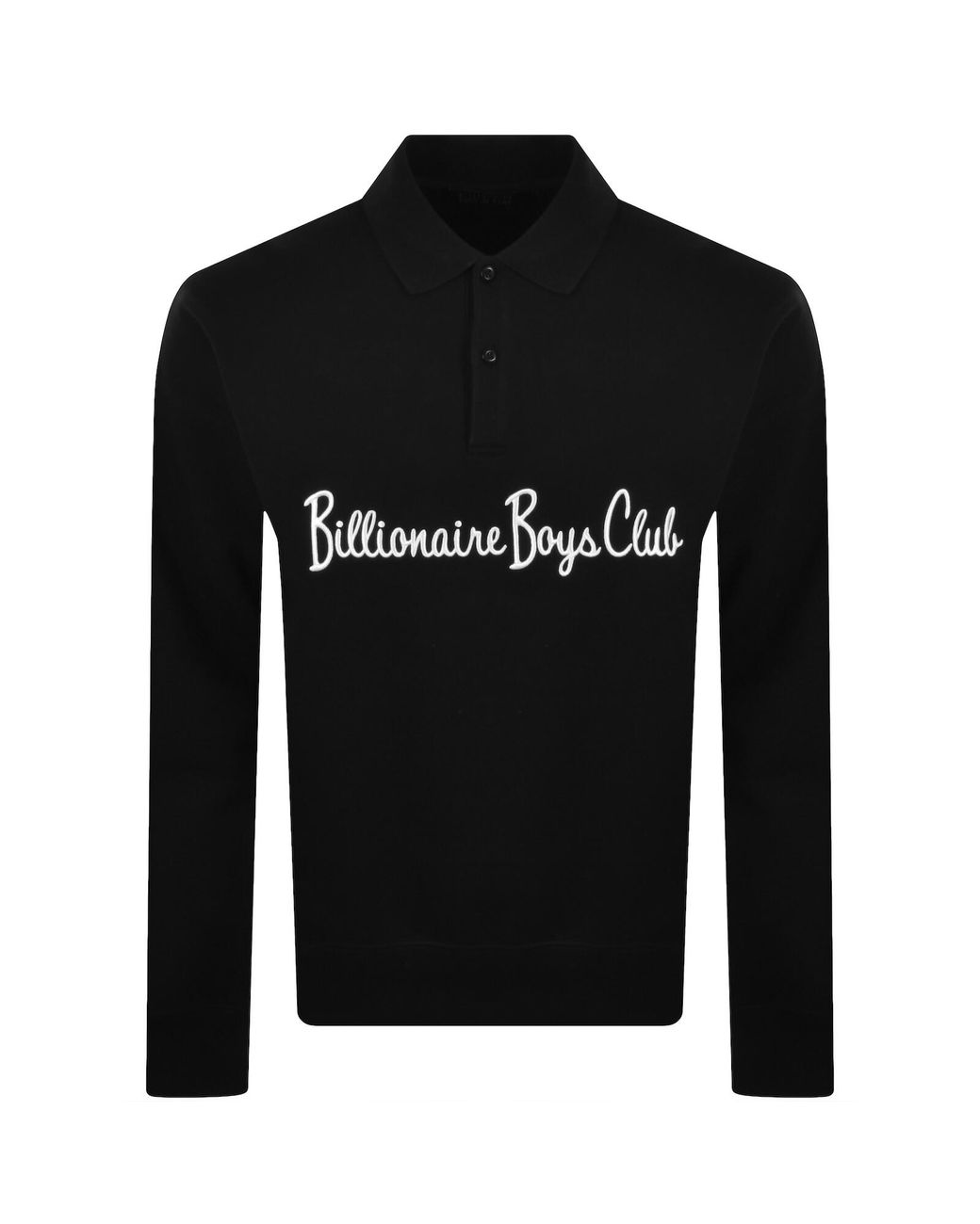 BBCICECREAM Black Collared Sweatshirt for men