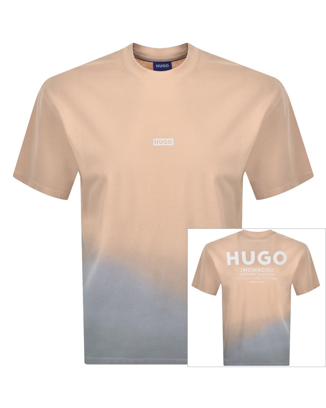 HUGO Natural Nalono T Shirt for men