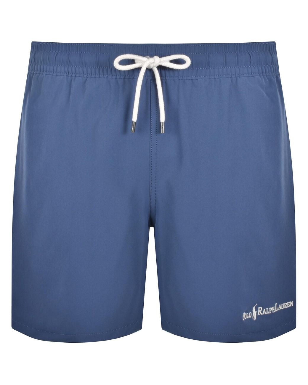 Ralph Lauren Blue Traveller Swim Shorts for men