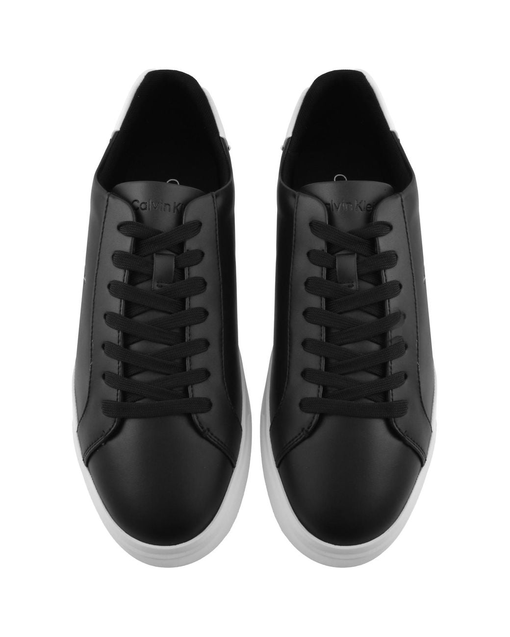 Calvin Klein Black Cupsole Trainers for men