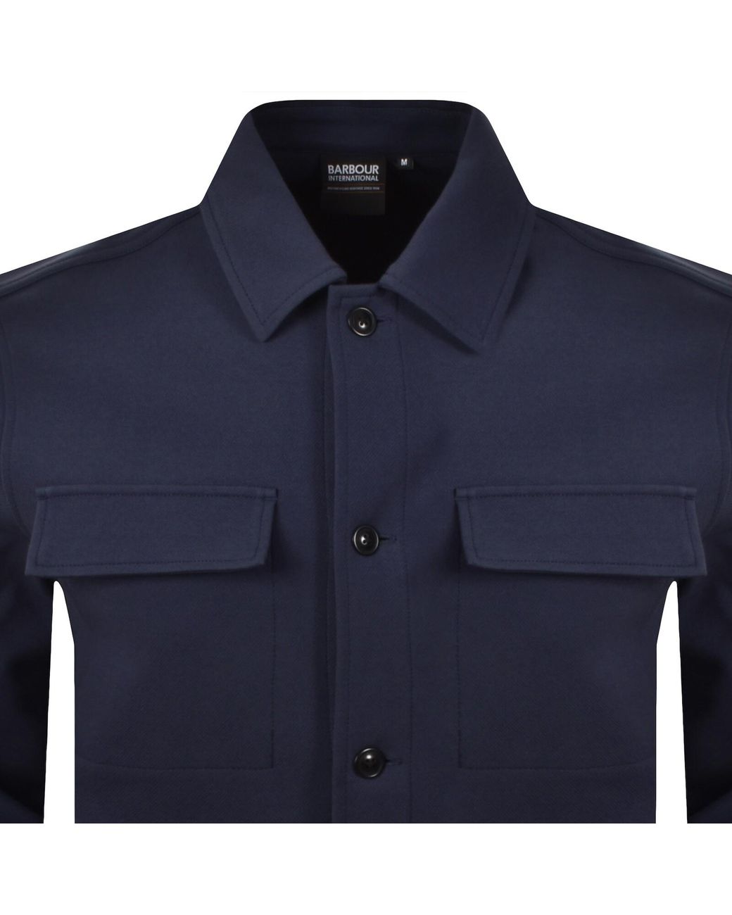 Barbour Blue Esh Twill Overshirt for men