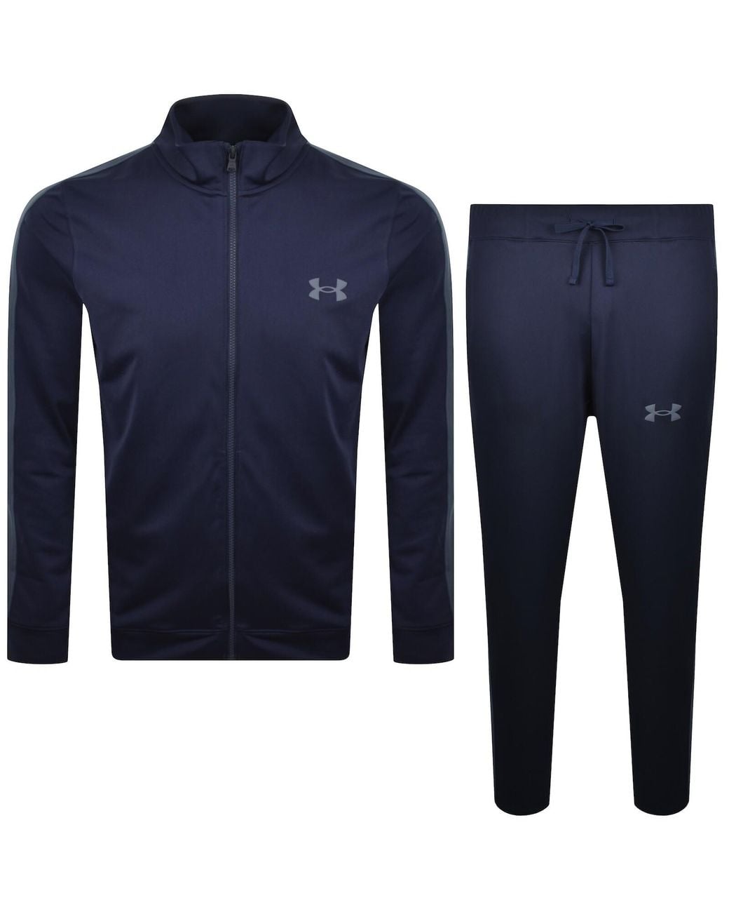 Under Armour Blue Rival Knit Tracksuit for men