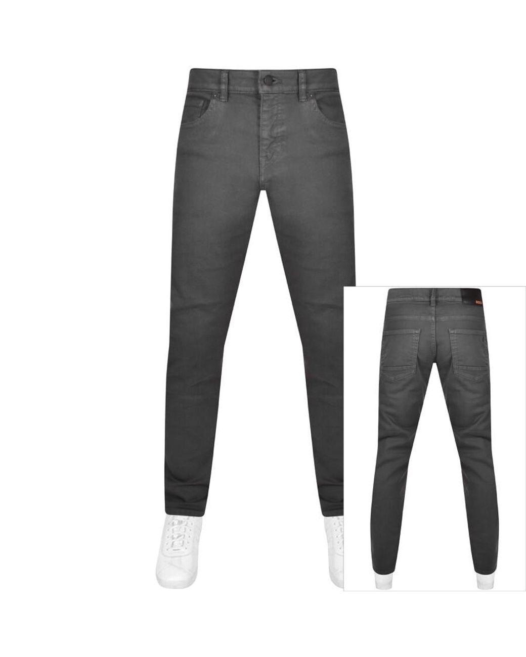 Hugo boss best sale delaware jeans grey