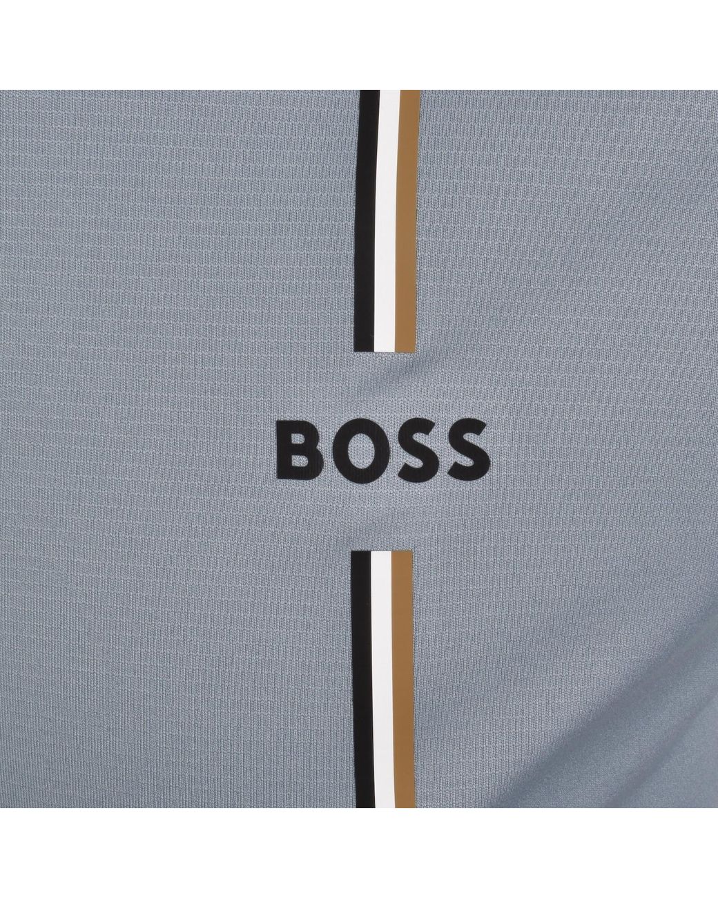 Boss Blue Boss Toc Game 3 Short Sleeve Polo for men
