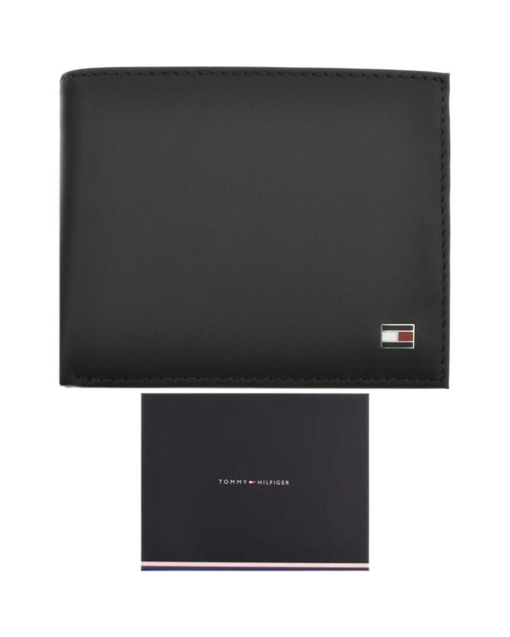 Tommy Hilfiger Black Eton Wallet for men