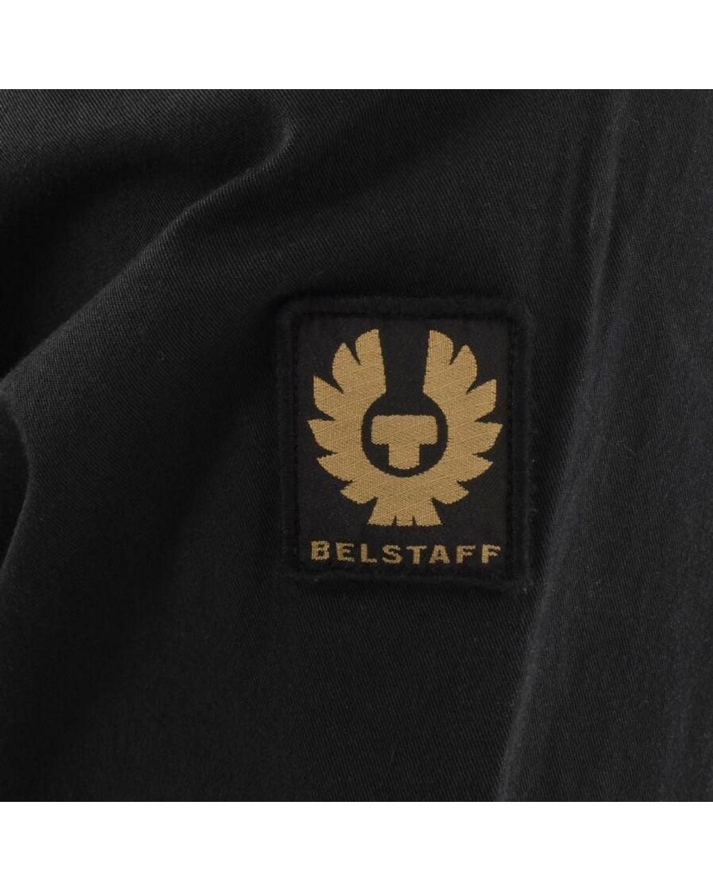 Belstaff Black Scale Long Sleeved Shirt for men