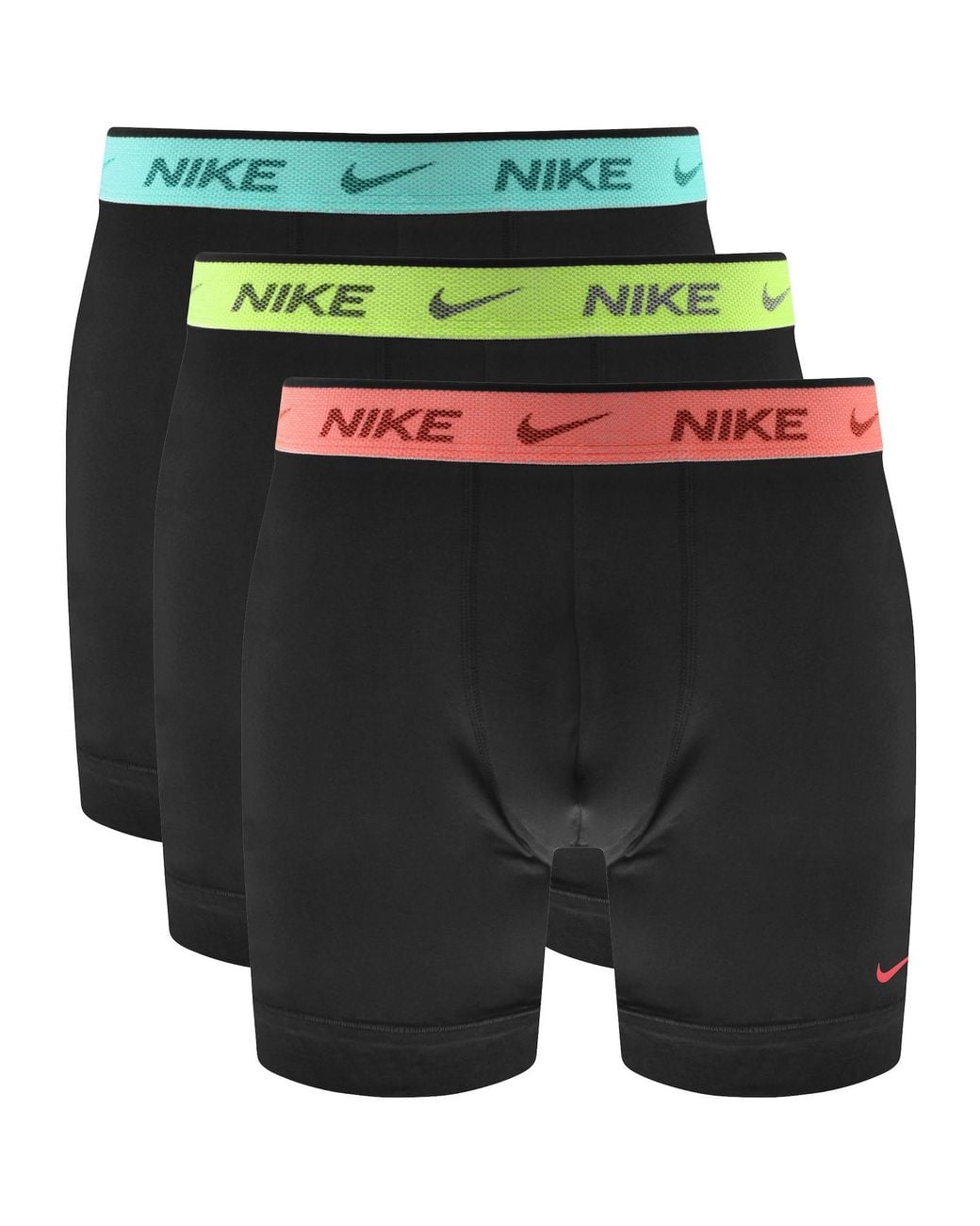 Nike Black 3 Pack Everyday Boxer Briefs for men