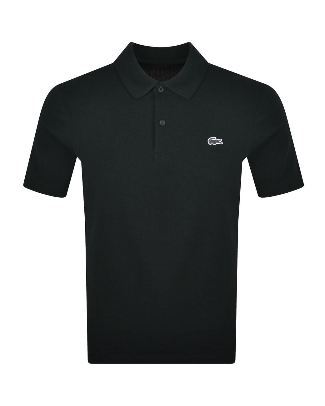 Lacoste Black Short Sleeved Polo T Shirt for men