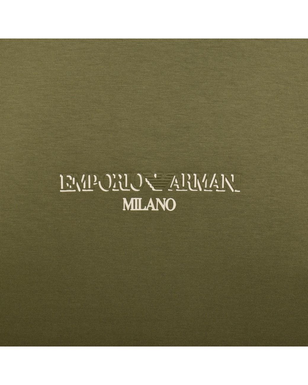 Armani Green Emporio Sweatshirt for men