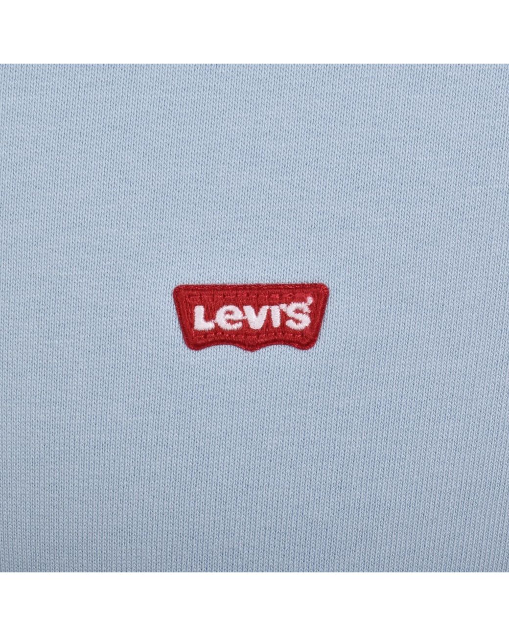 Levi's Blue Original Crew Neck Sweatshirt for men