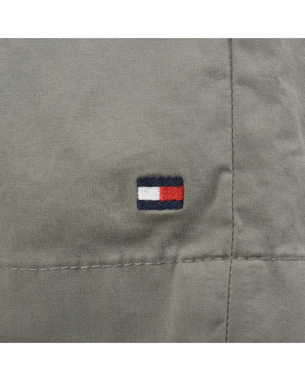 Tommy Hilfiger Natural Dover 8 Inch Poplin Shorts for men