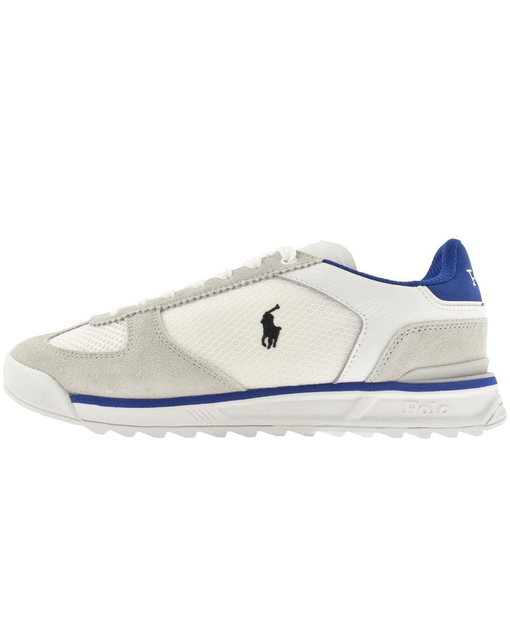 Ralph Lauren White Varick Trainers for men