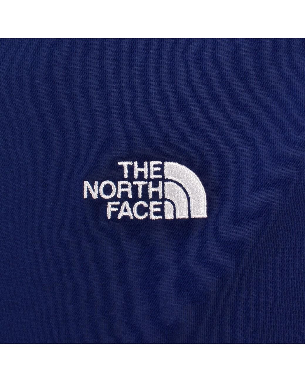 The North Face Blue Evolution Simple T Shirt for men