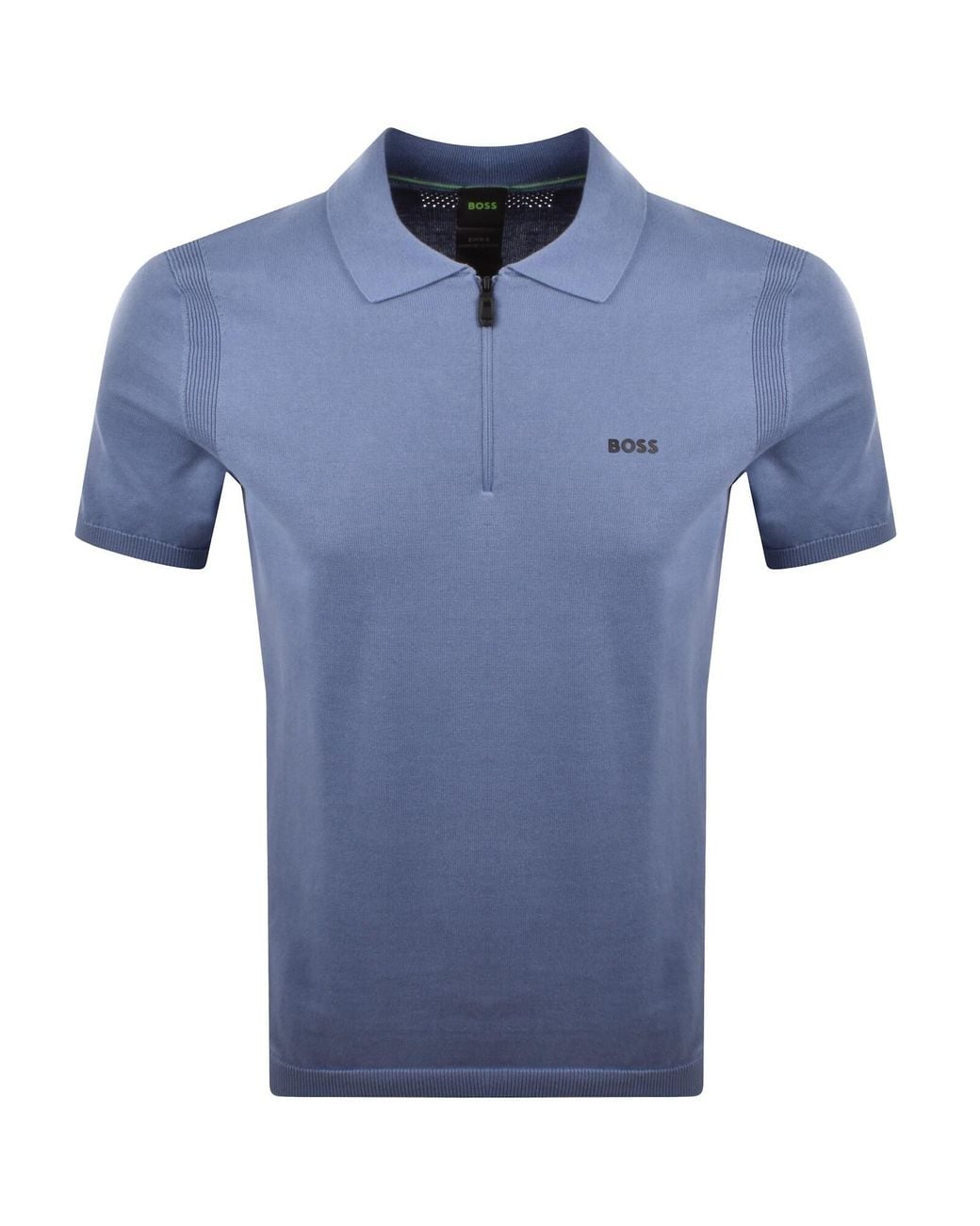 Boss Blue Boss Ever X Knit Polo Jumper for men