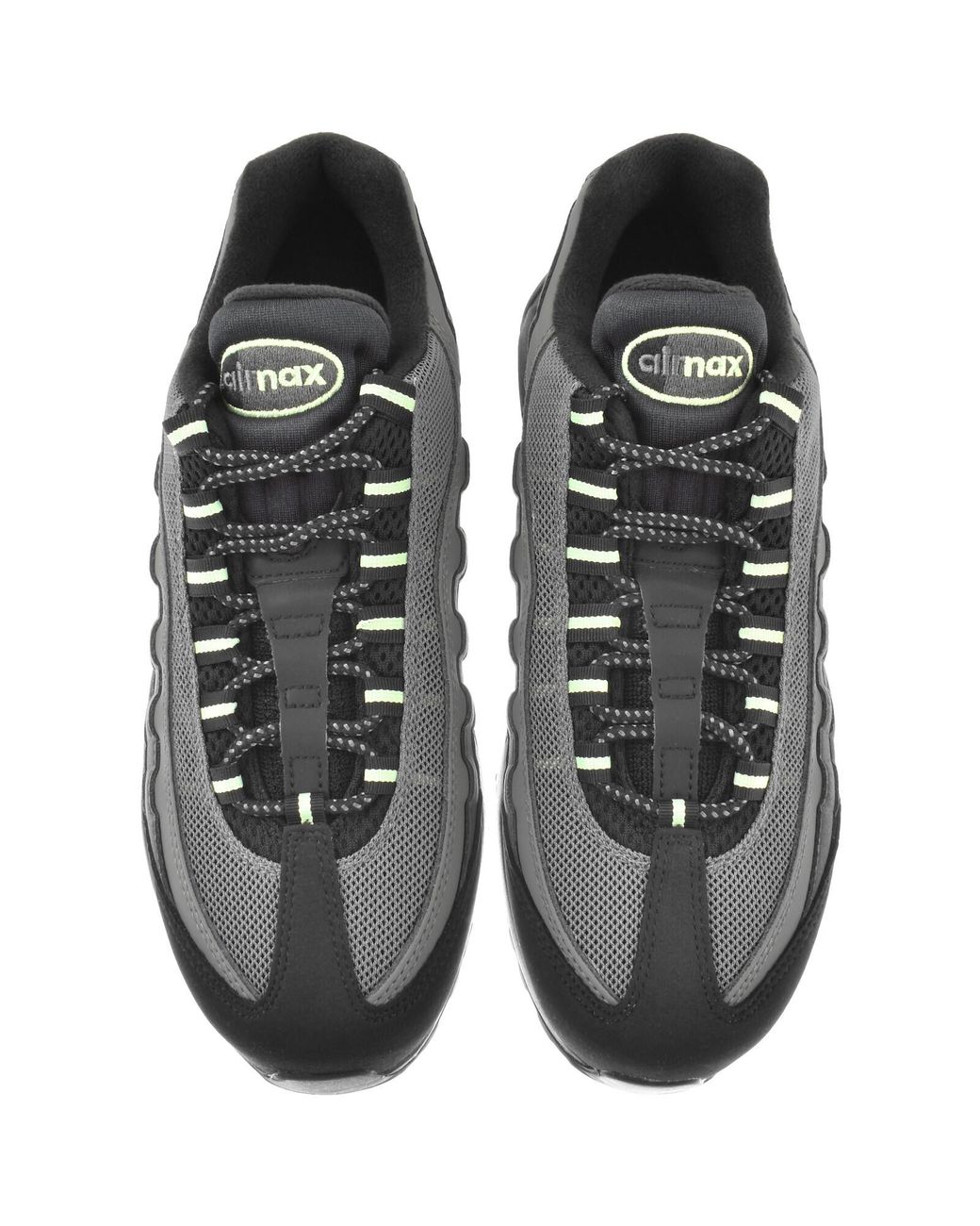 nike black air max 95 trainers