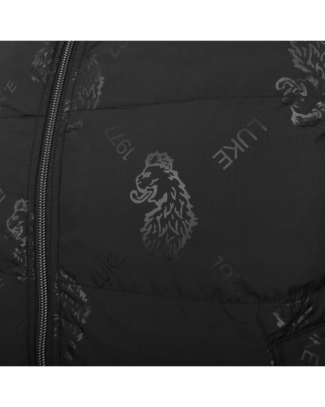 Luke 1977 Mallard Quilted Hooded Jacket in Black for Men Lyst UK