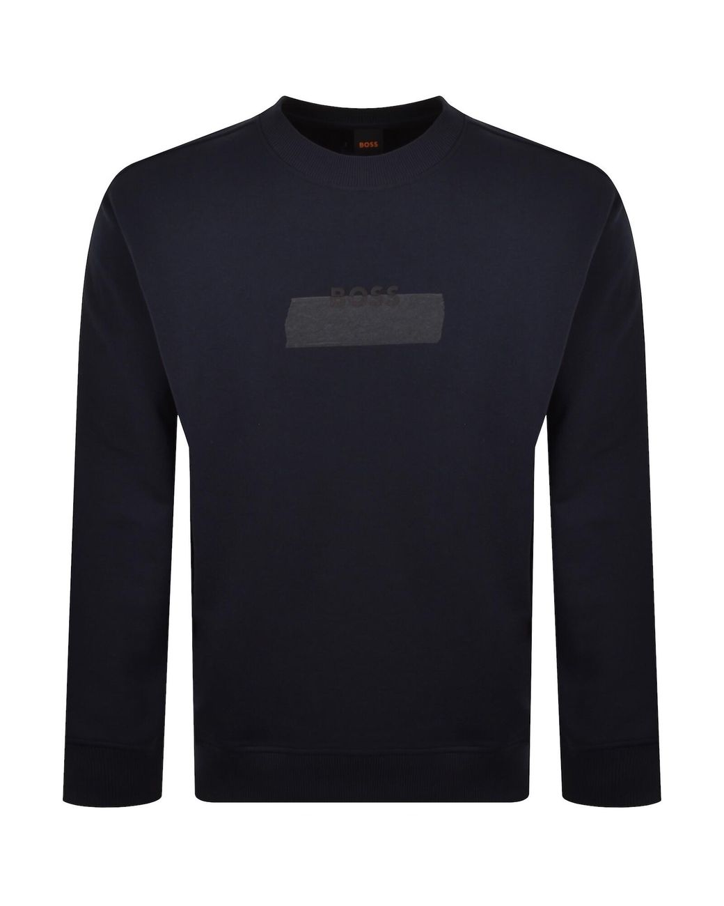 Boss Blue Boss We Logotape Sweatshirt for men
