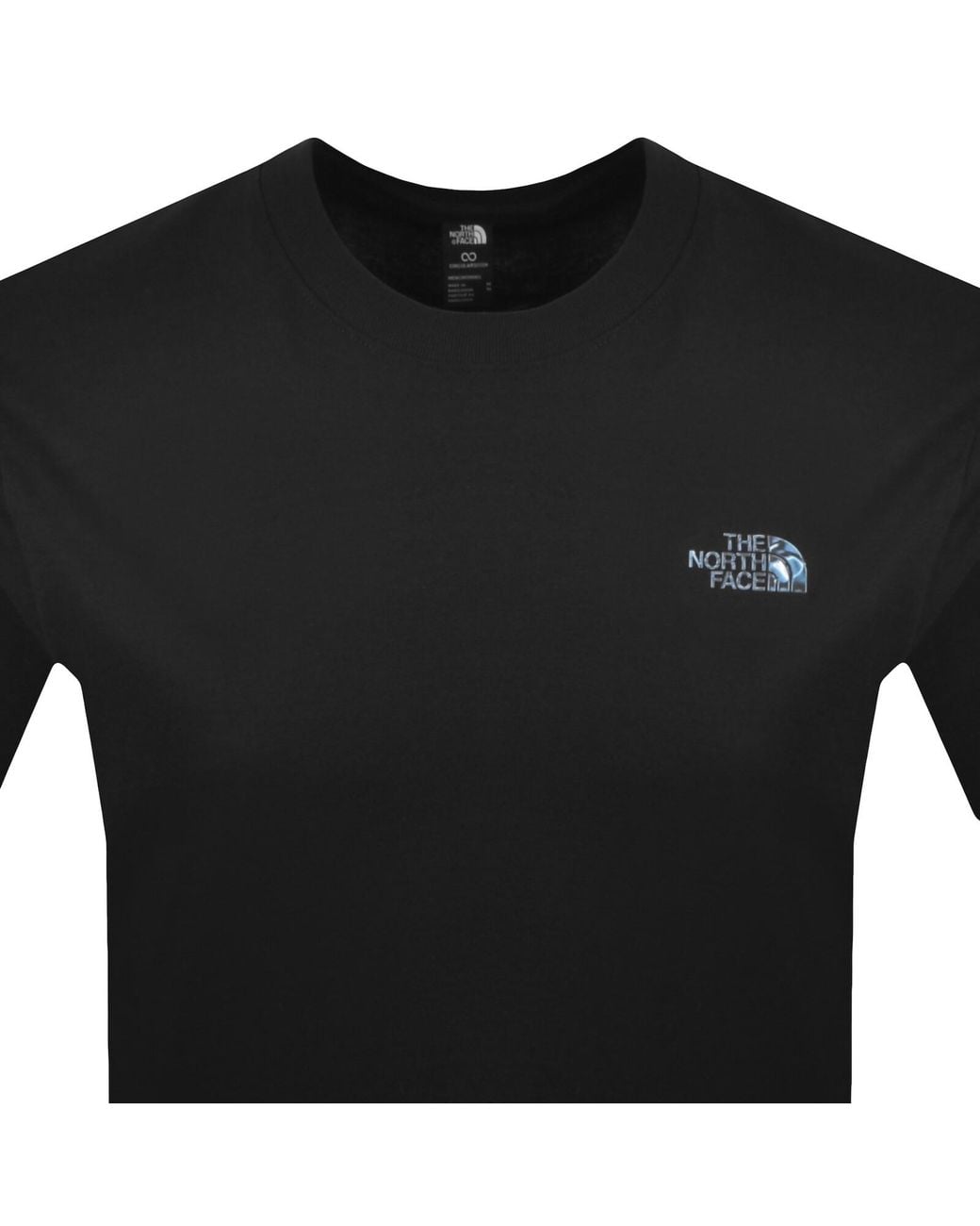 The North Face Black Liquid Box Nse T Shirt for men