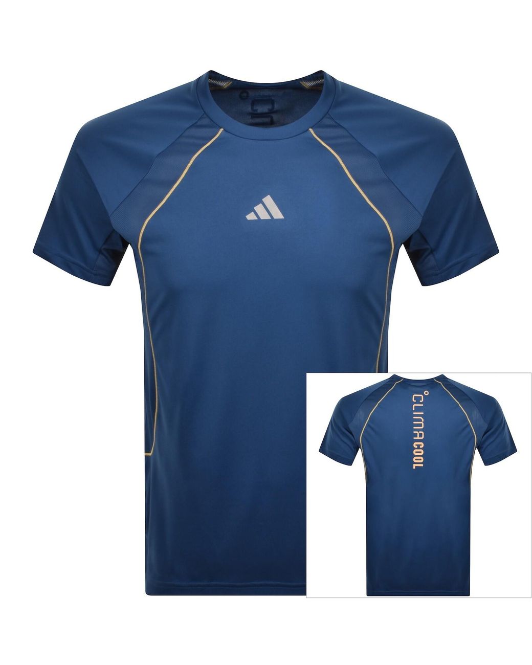 Adidas Blue Tech App T Shirt for men