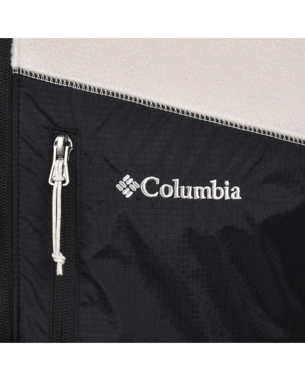 Columbia Gray Fast Trek Full Zip Fleece for men