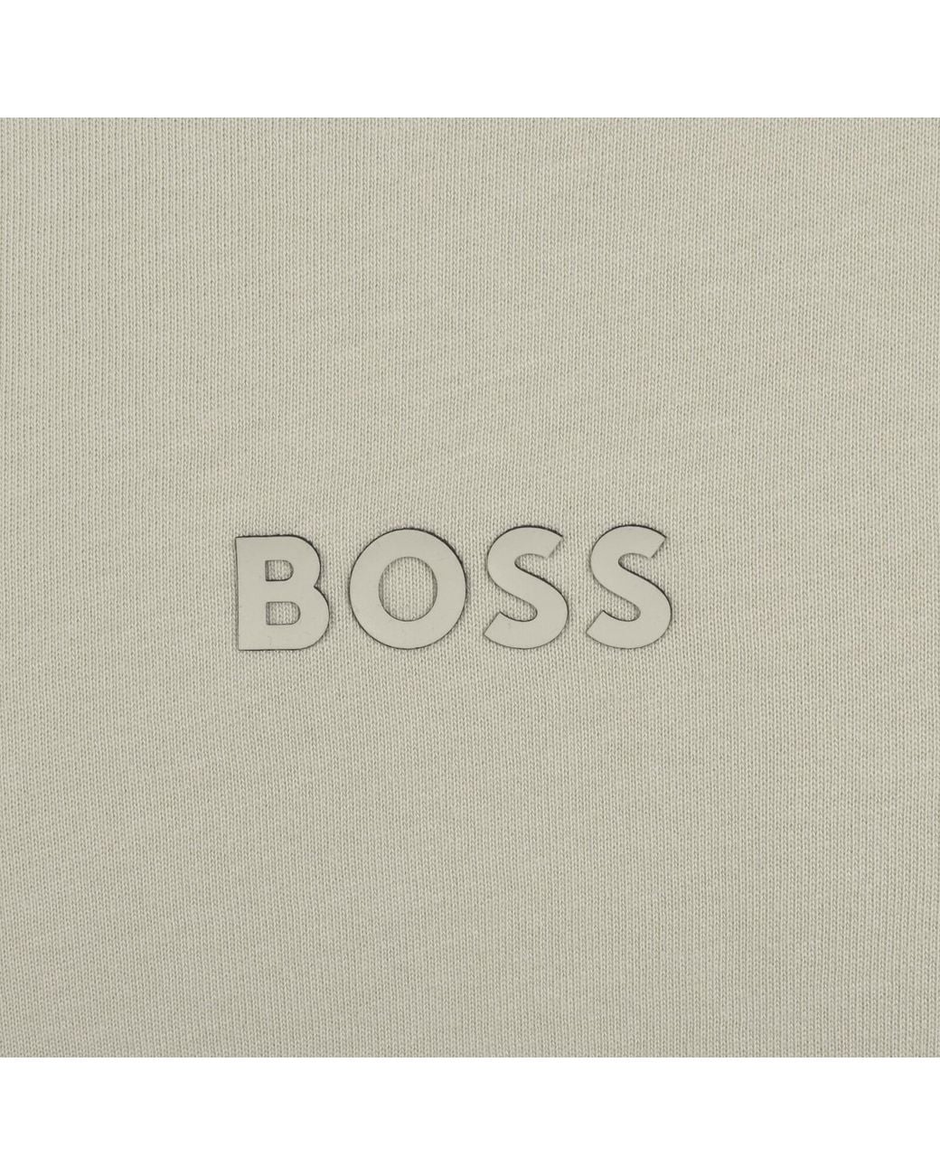 Boss Gray Boss Tee 10 T Shirt Light for men