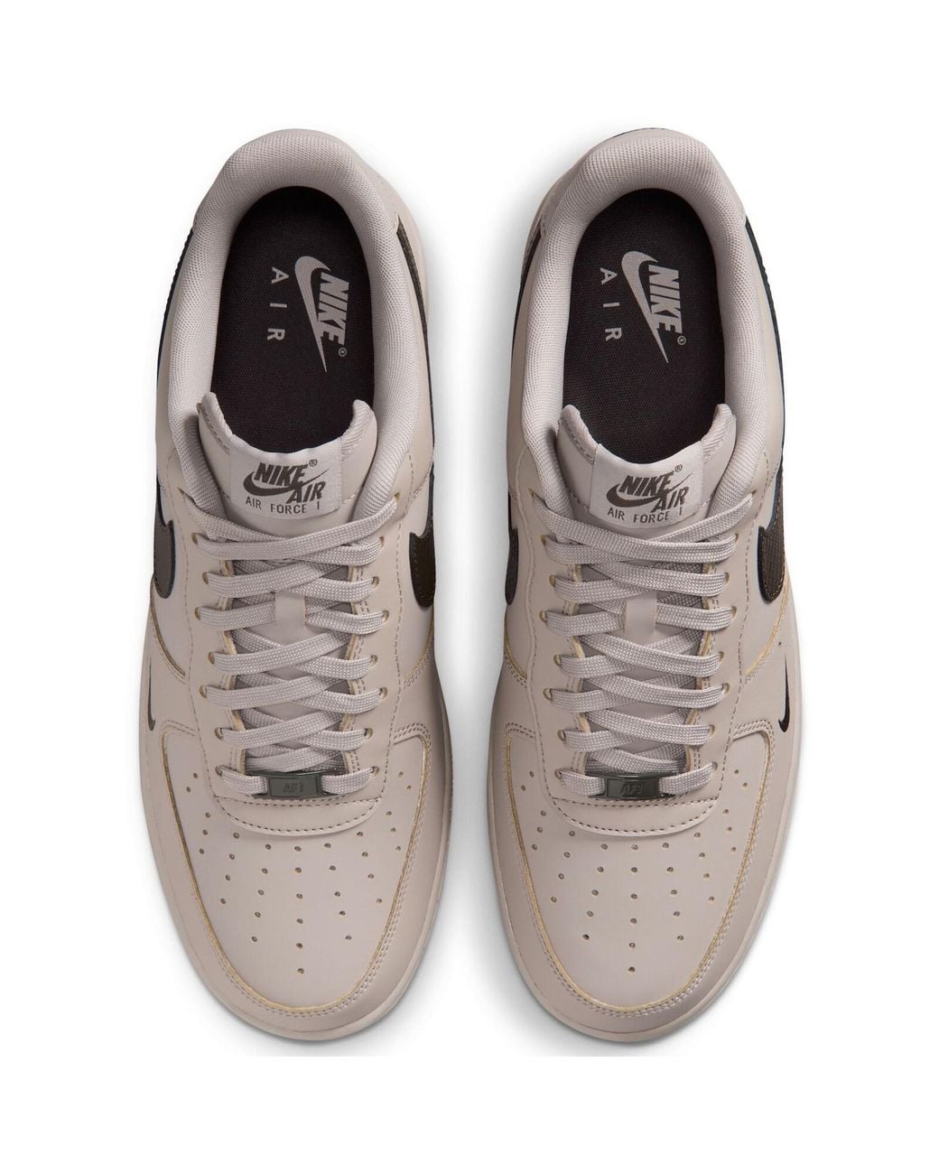 Nike Brown Air Force 1 Trainers for men