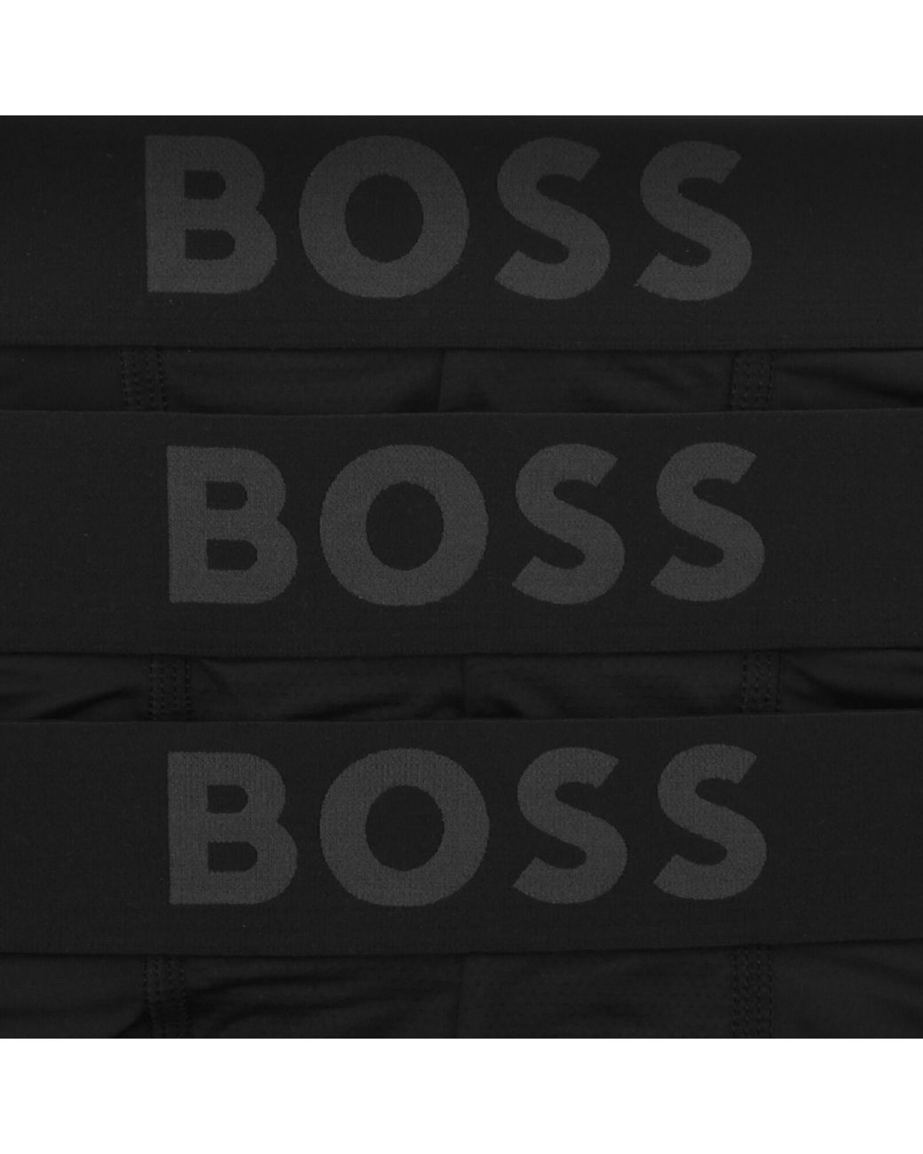 BOSS BUSINESS Black Boss 3 Pack Active Boxer Briefs for men